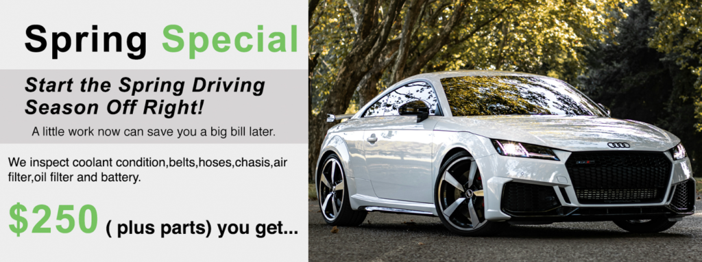 Special savings offer on Audi scheduled maintenance and service in NYC, Manhattan and the tristate area. We are the #1 dealer alternative for Audi service, maintenance and repairs in NYC, Manhattan. 
